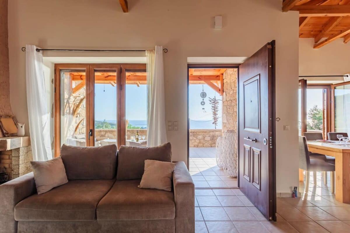Mani Panoramic Seaviews - Luxury Summer Haven Lévktron Exteriér fotografie