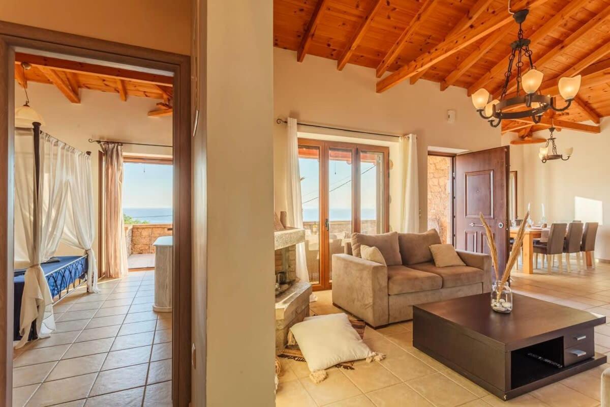 Mani Panoramic Seaviews - Luxury Summer Haven Lévktron Exteriér fotografie