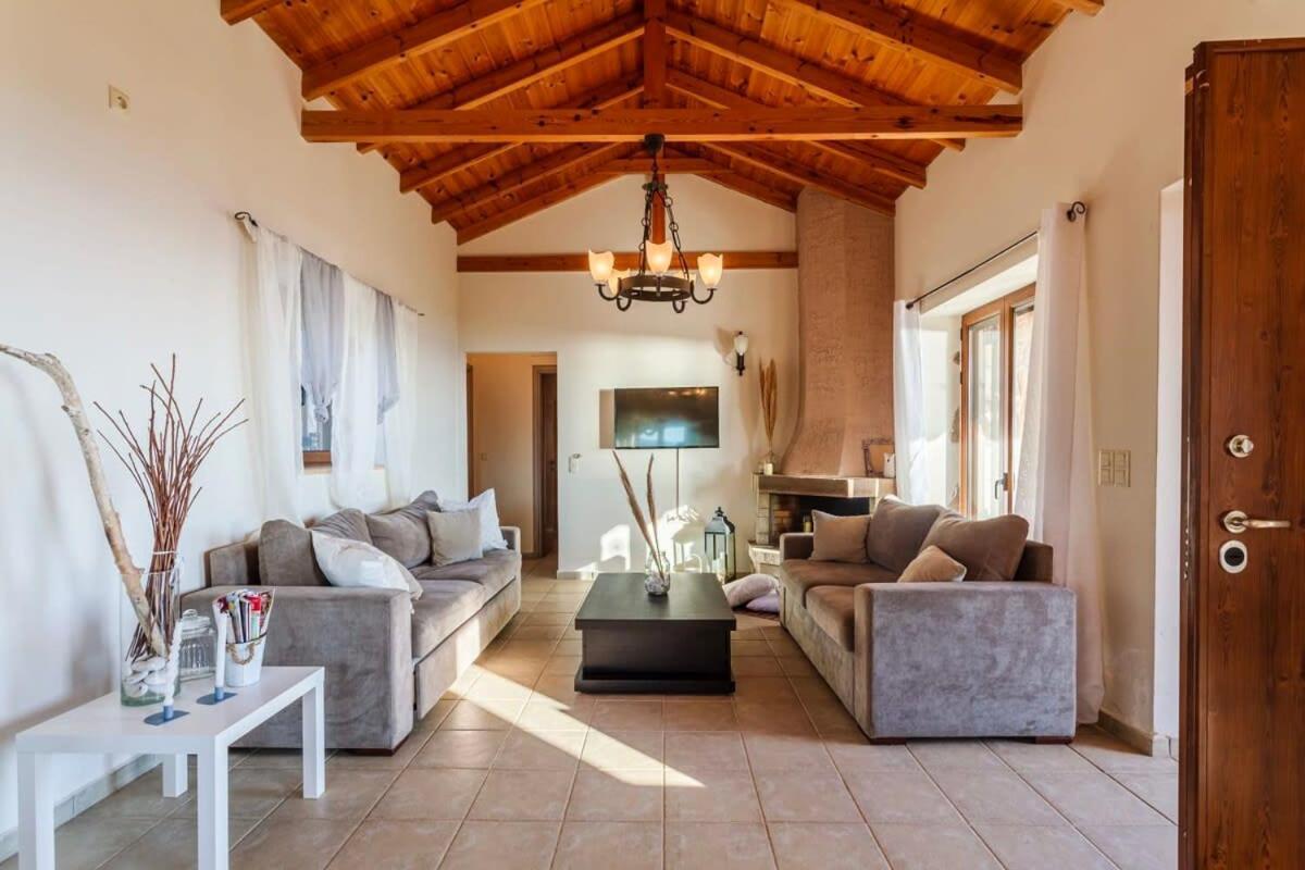 Mani Panoramic Seaviews - Luxury Summer Haven Lévktron Exteriér fotografie