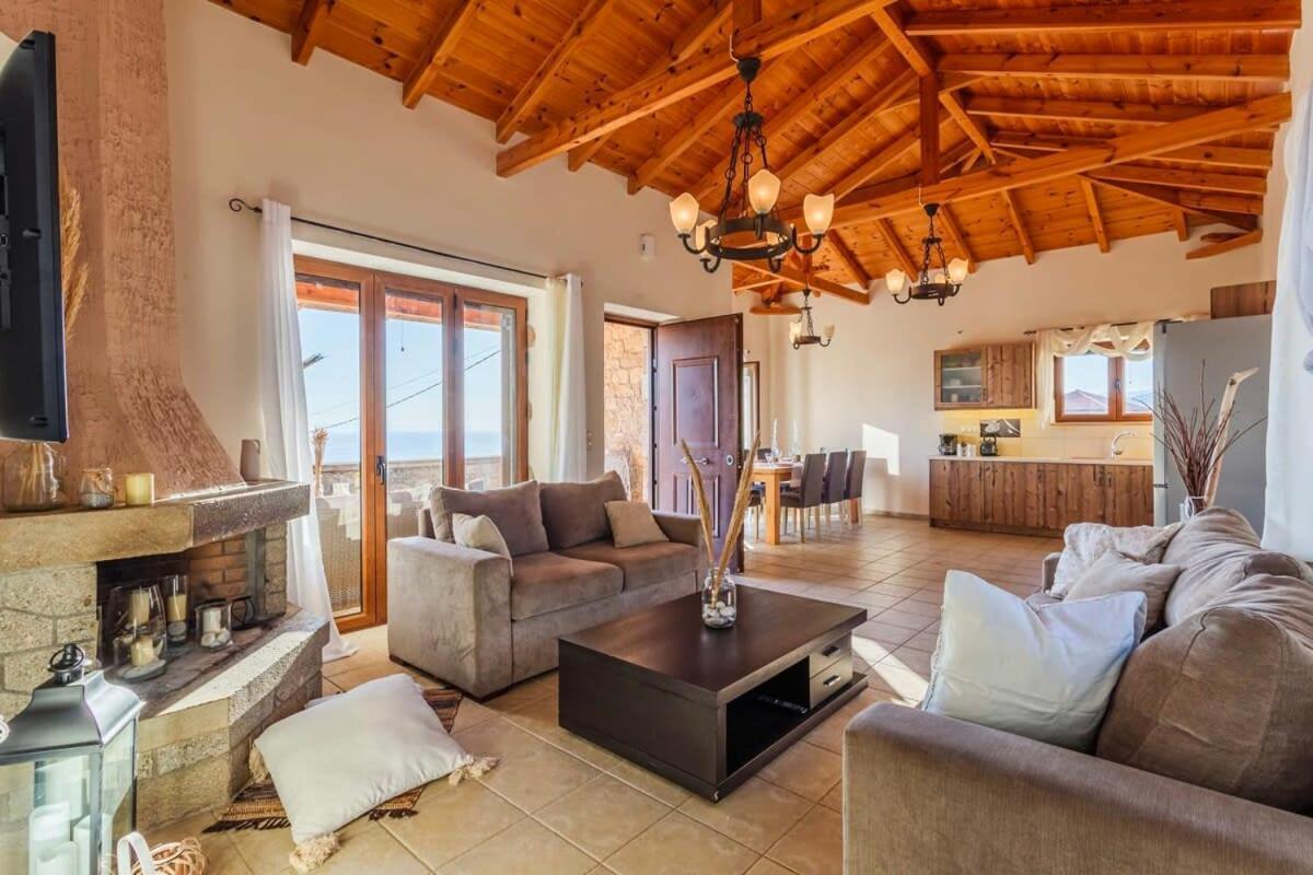 Mani Panoramic Seaviews - Luxury Summer Haven Lévktron Exteriér fotografie
