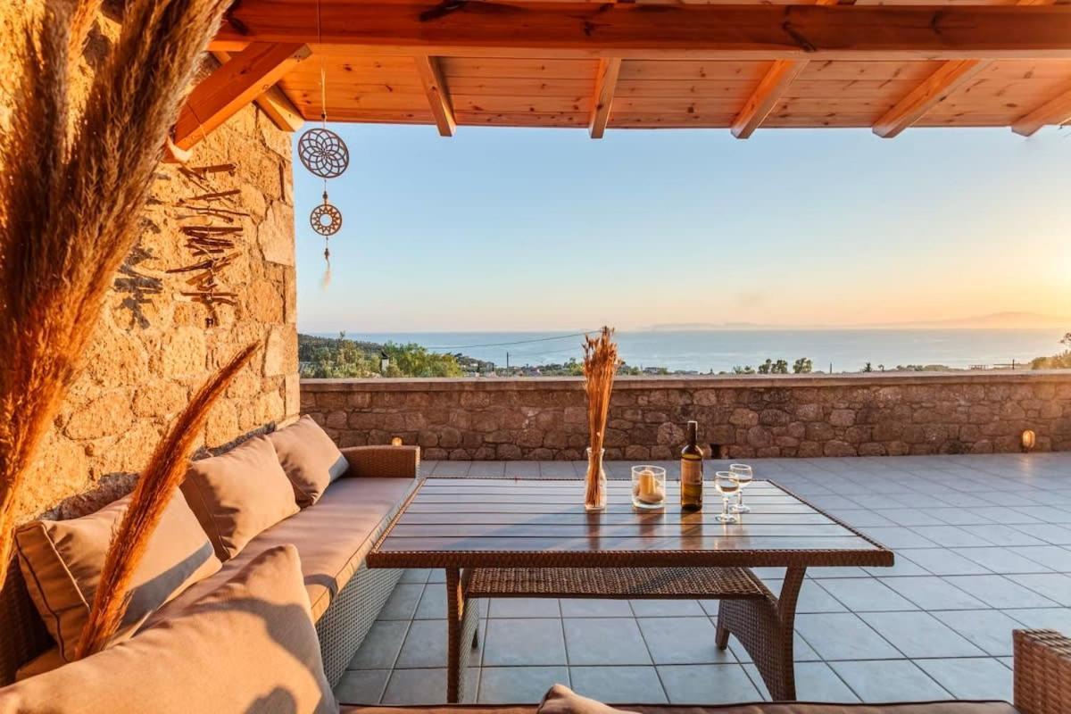 Mani Panoramic Seaviews - Luxury Summer Haven Lévktron Exteriér fotografie